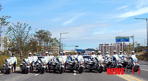 원주경찰 합동 기동 단속반