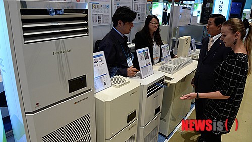 국제공기청정 및 그린환경전시회 개막