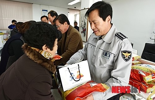 충주署, 설맞이 행복나눔 온정의 손길