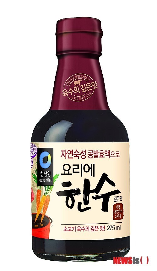 맛의 한수 청정원, 액상 조미료 시장 이끈다