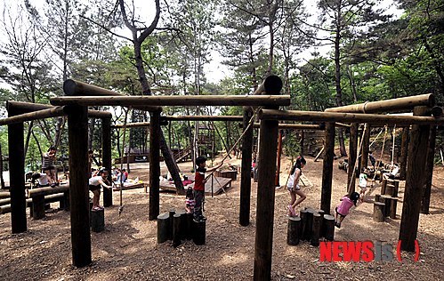 화천 간척마을 국립 숲 속 야영장 조성
