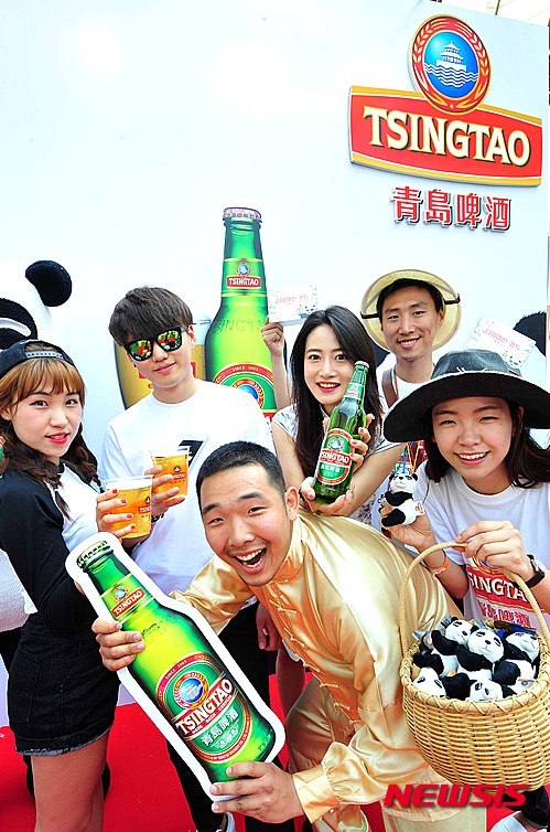 청춘 맥주 칭따오 즐기며, ‘청춘페스티벌2015’에서 힐링하세요!