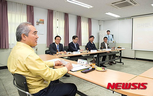 안전진단 결과 간담회하는 이성호 차관