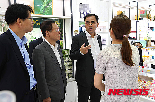 메르스 여파로 어려운 상인들