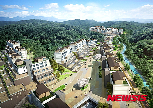 [분양]GS건설, 광교에 테라스하우스 268가구