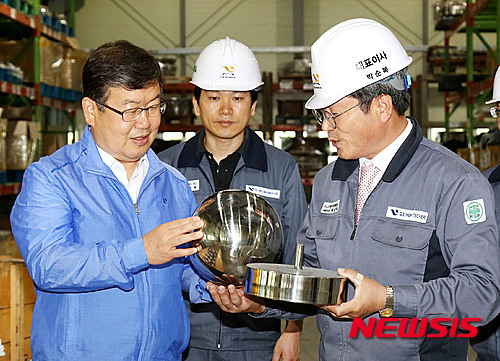 기업체 방문에 나선 박일호 밀양시장