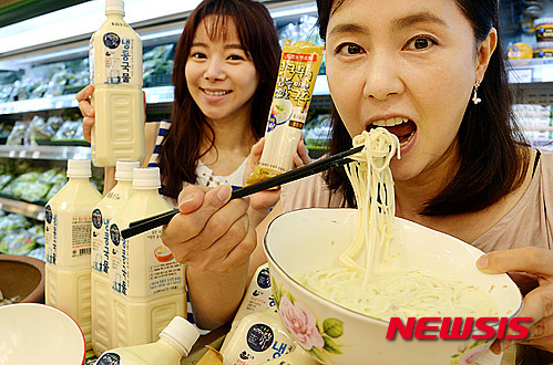 중소기업이 뭉친 어깨동무 협동조합 콩국물 출시