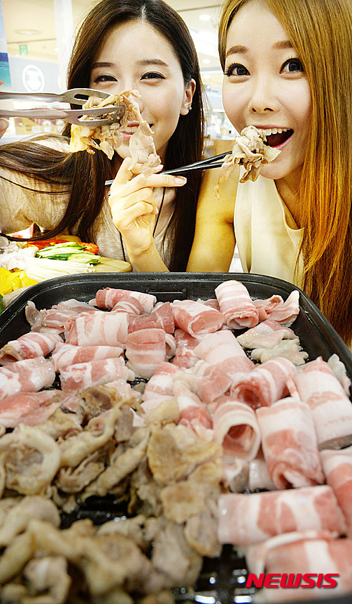 대패 삼겹살 드세요