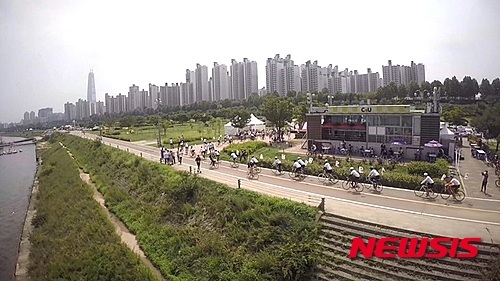 CU, 독도사랑 자전거 퍼레이드 행사 개최