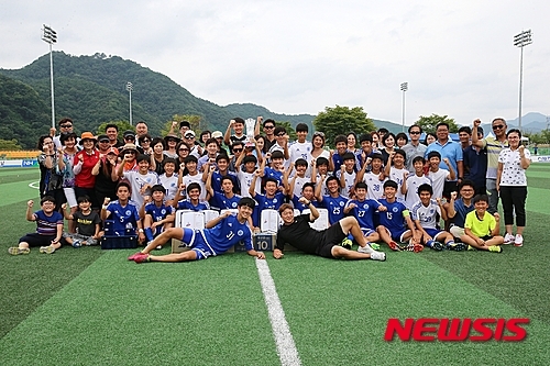 2015년 추계 한국고등학교축구연맹전, 강릉 문성고 우승