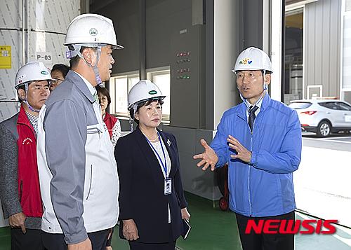 윤성규 장관, 유해화학물질 취급업체 현장점검