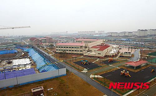 평택 주한미군기지 공사현장