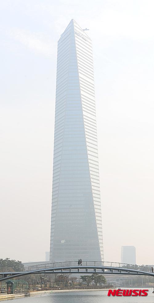 송도, 초미세먼지 주의보