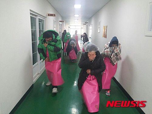 인제소방서, 장애인보호작업장 소방훈련