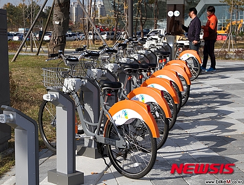행복도시, 공동주택에 공공자전거 대폭 확충