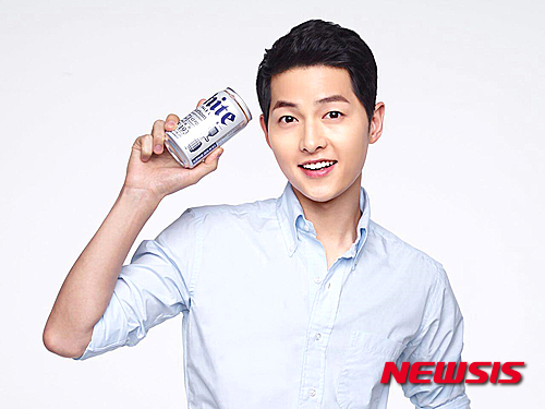 하이트진로, 태양의 후예 송중기 새 광고 모델 발탁