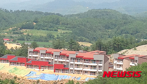 삼척시, 호산펜션사업 준공
