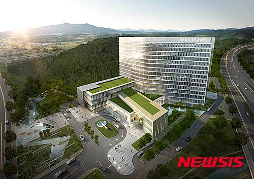 세종충남대학교병원 조감도