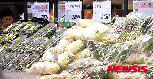 채솟값 ‘고공행진’ 밥상물가 비상