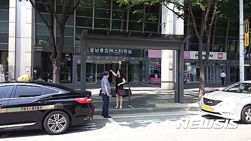 환승거점 정류장 야탑역 일대 교통체증 풀린다