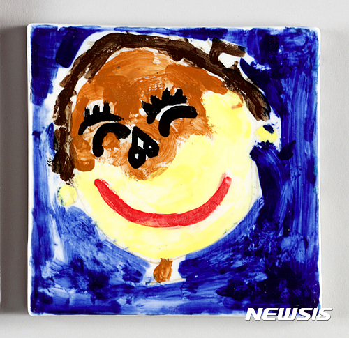 도자기 그림 엄마