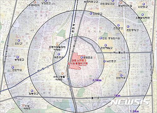천안중앙초 일원 도시환경정비사업 탄력