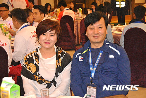 대만 대회 참석한 박창범 대한우슈연맹 회장
