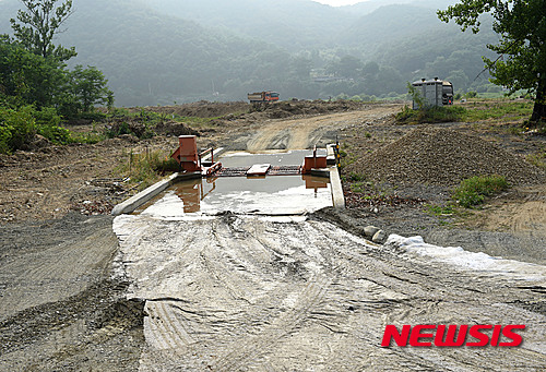 양구군, 비산먼지 발생 사업장 특별단속