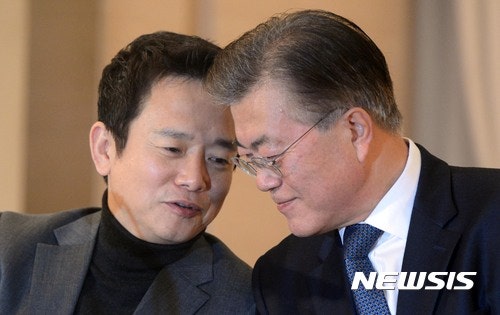 오늘 같은자리에서 만난 문재인 안철수 손학규 남경필 | 인스티즈