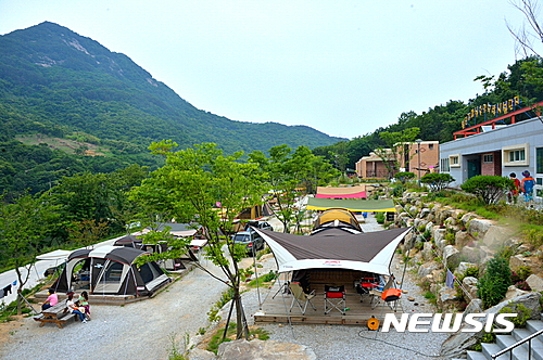 순창군, 섬진강 마실 캠핑장 시설 대폭 확대