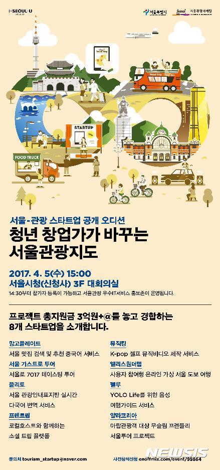 스마트폰 활용 이색관광상품 개발…서울시-관광벤처 맞손