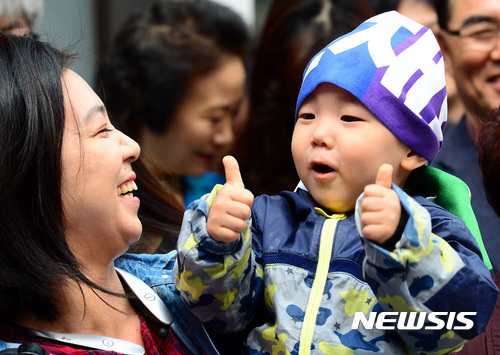 엄마 저도 엄지척이요!