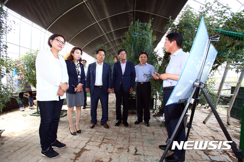 외삼동 양묘장 점검나선 유성구의회 
