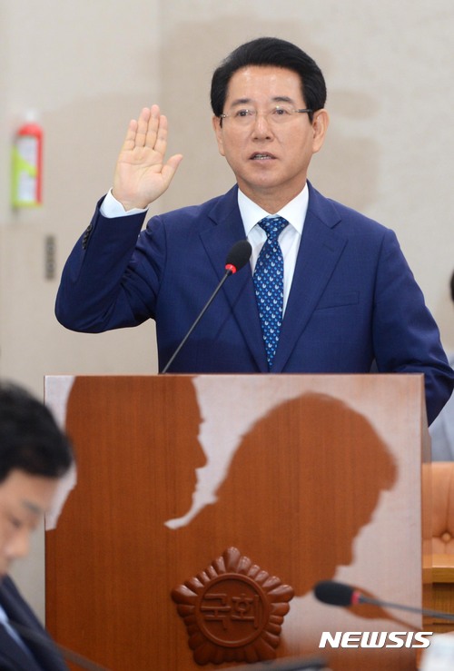 선하는 김영록 농림부장관 후보자