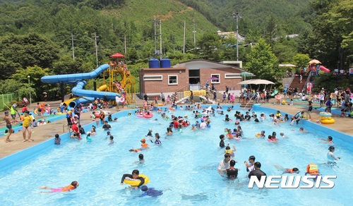 소백산 청정계곡물에 풍덩···단양 천동물놀이장 20일 개장