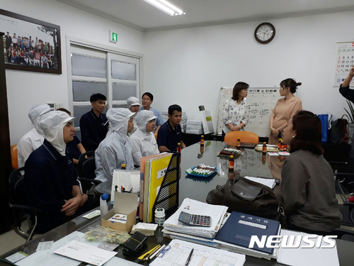 산업인력공단 강원지사 주한 태국대사관과 합동체류지원 