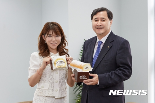 빙그레, 프리미엄 디저트 몽슈슈 도지마 아이스롤 출시