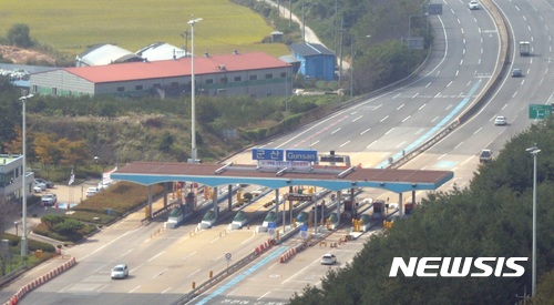 정체 없는 군산IC