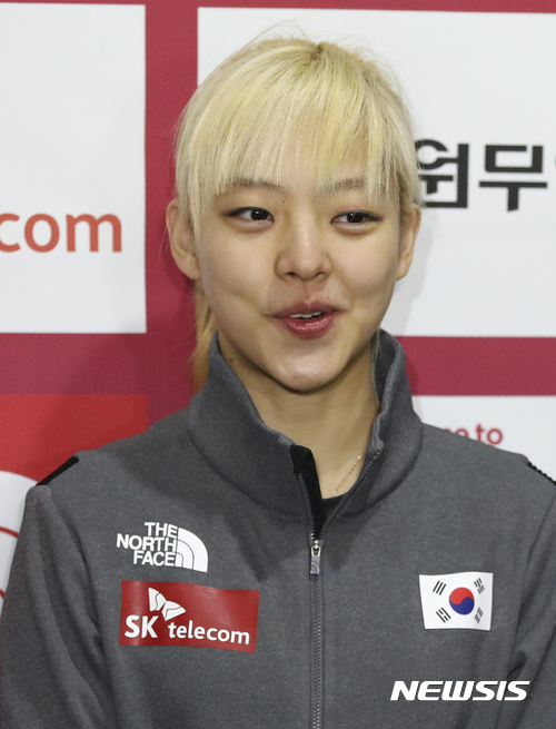 [빙상]평창 금빛 꿈꾸는 노랑머리 김보름
