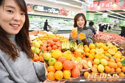 상큼한 제주 농산물로 비타민 충전하세요!
