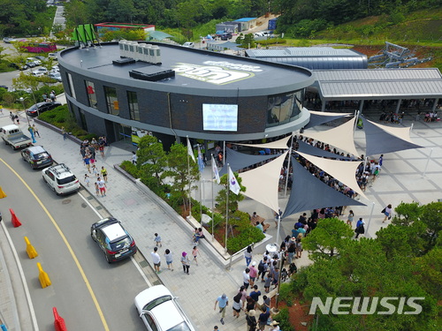 통영 스카이라인루지, 개장 첫해 180만회 탑승