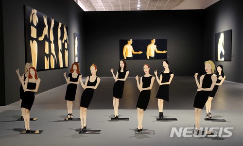 현대초상회화의 거장 알렉스 카츠, 모델&댄서 전시