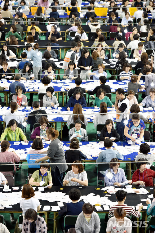 제7회 전국동시지방선거 개표 시작