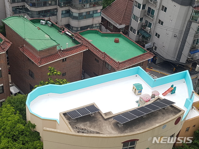 도봉구형 쿨루프 어린이집 3곳에 우선 설치