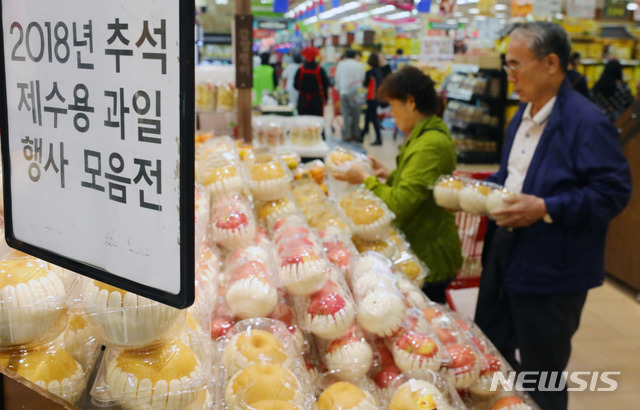 8월 농림수산품 생산자물가 급등