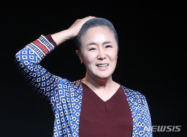 삭발한 '내 친구 지화자' 배우 이주화 "이순이 역할 위해..."