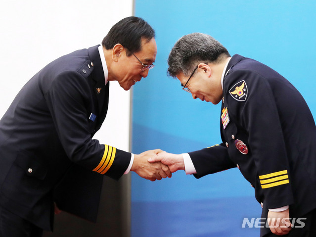 명예총경 된 장태우 전 경찰청 정보통신담당관