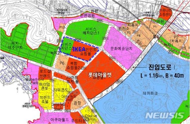 이케아, 오시리아 관광단지에 동부산점 착공