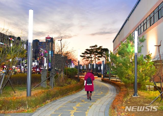 안산 상록수역 야간경관 개선 마무리