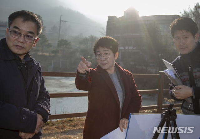 장애인보호작업장 찾은 박정현 대덕구청장 